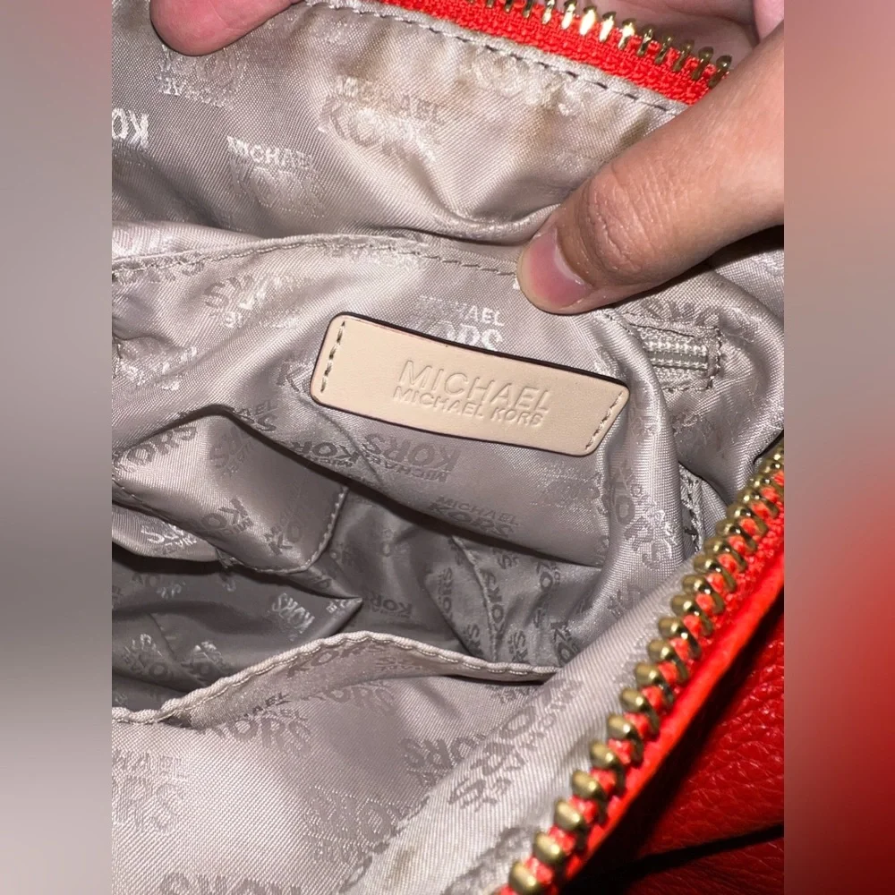 Michael Kors Grayson Leather Satchel Bag